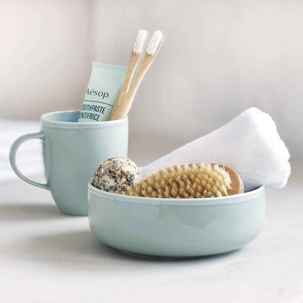 like. by Villeroy & Boch Group, Crafted Blueberry, Bowl, 16 cm, Premium Porcelain, Turquoise