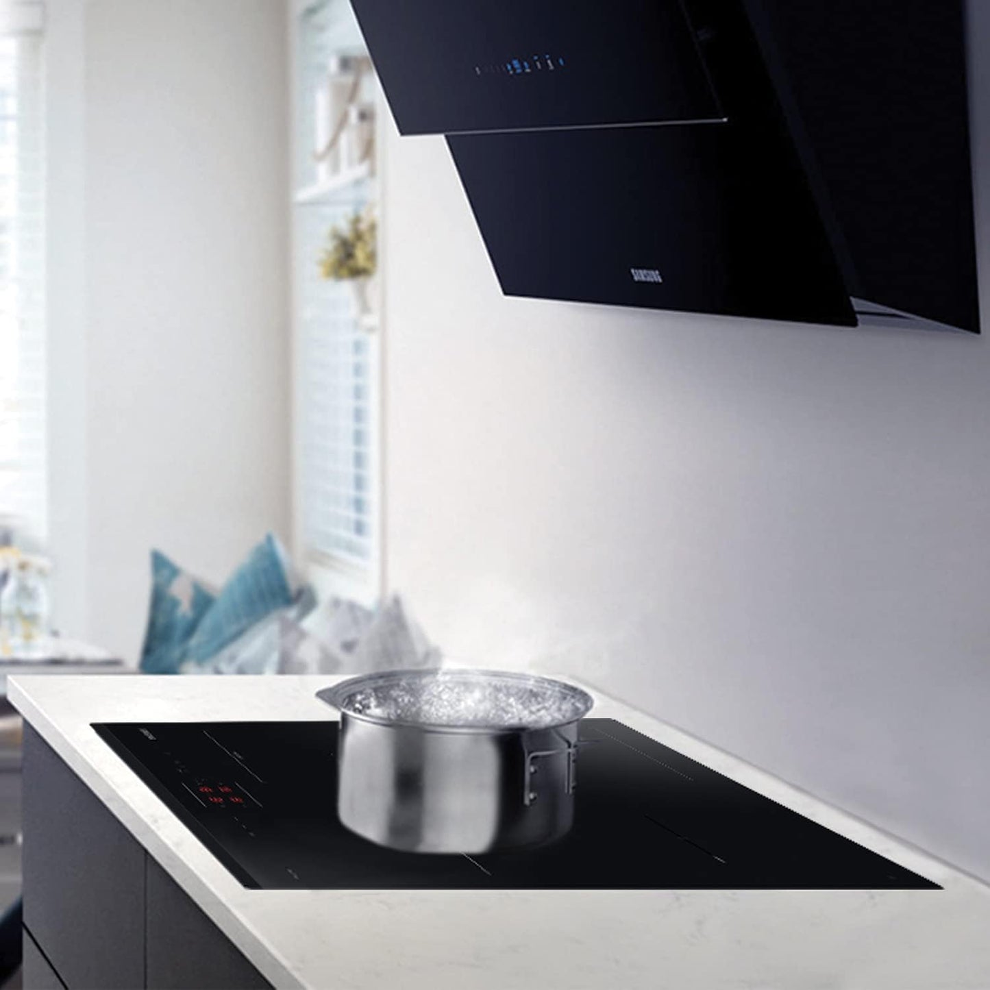 SAMSUNG Induction Hob NZ64B5045GK 1 Zone Modular Boosters, Timers