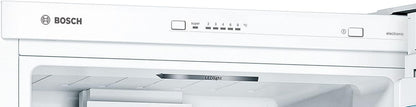 KGV36VWEAS Série 4, Réfrigérateur Combiné Pose-Libre - 308 L - H 186 X L 60 Cm - Blanc