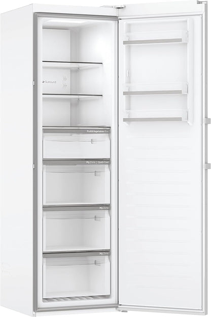 H3R-330WNA Réfrigérateur/Efficacité Énergétique : Classe A/Compresseur Inverter/Tri Zone/Volume Utile 330 L/No Frost/Commande Électronique/Blanc