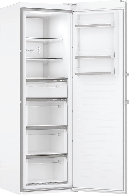 H3R-330WNA Réfrigérateur/Efficacité Énergétique : Classe A/Compresseur Inverter/Tri Zone/Volume Utile 330 L/No Frost/Commande Électronique/Blanc