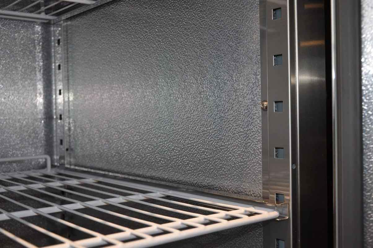 Armoire Réfrigérée Positive Inox - 1200 Litres -  - R290Inox2 Portes1340Pleine