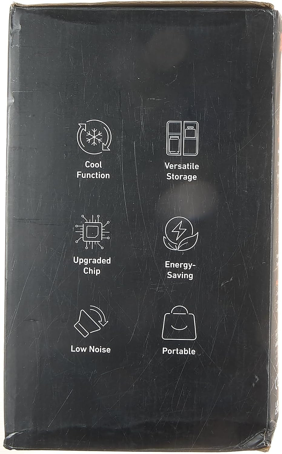 Mini Frigo De Chambre 2.0 6L, Mini Frigo 8 Canettes 330Ml, Mini Réfrigérateur Voiture Portable 12V/220V, Petit Frigo Cosmetique, Skincare, Fonction Chaud/Froid, Cadeau Femme Homme (Noir)