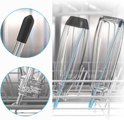 Lot De 12 Inserts Lave-Vaisselle Compatibles Avec Les Bouteilles De Soda, Porte-Verres Pour Lave-Vaisselle, Inserts Bouteilles Lave-Vaisselle, Porte-Bouteilles Inox Pour Lave-Vaisselle Pour Tous Les L