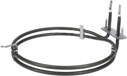 Ensipart Chauffage À Air Chaud 2100 W Pour Four - 2100 W - Élément Chauffant Arrière Compatible Avec Gorenje 229250 - Pour Chauffage À Air Chaud - Compatible Avec EGO 20.41214.000
