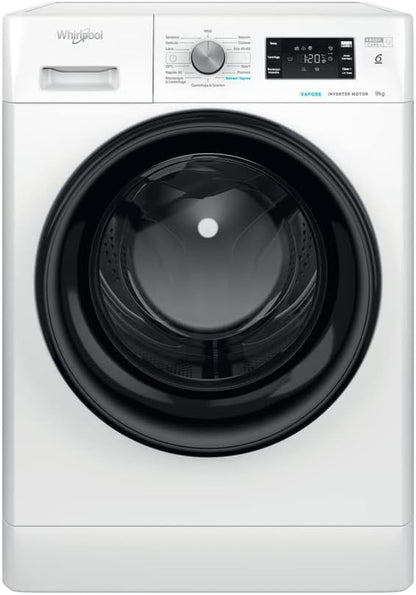 Whirlpool FFB D95 BV IT Machine À Laver 9 Kg Classe B 1200 Tours Vapeur