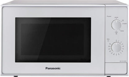 NN-E22JMMEPG | Four Micro-Ondes Solo, 20 L, 5 Niveaux De Puissance : 800W/700W/360W/270W/200W, Plateau Tournant 25,5 Cm, Intérieur Acrylique, Argent – Version FR
