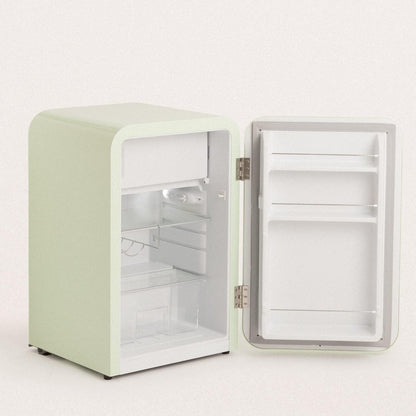 / RETRO FRIDGE 83.5 Marble/Réfrigérateur Vert Avec Poignée Marbre/Pratique Et Fonctionnel, Matériaux Résistants
