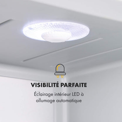 Mini Frigo De Chambre De 30L Pour Snacks Et Boissons, Petit Frigo Top Silencieux, Mini Bar, Petit Réfrigérateur Camping, Mini Frigo Cosmetique, Refrigerateur Avec Étagères Réglables, 5-15°C