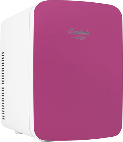 Cooluli Mini Réfrigérateur 15 L Pour Chambre À Coucher, Voiture, Bureau Et Dortoir Universitaire – Refroidisseur Portable Et Réchauffeur 12 V Pour Nourriture, Boissons, Soins De La Peau, Beauté Et