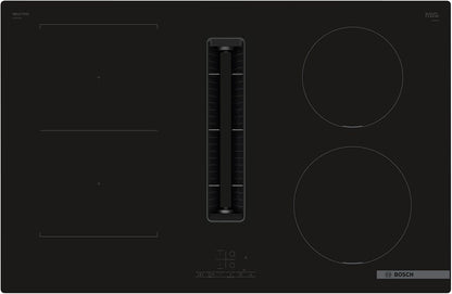 Bosch PVS811B16E, Plaque À Induction Avec Hotte Aspirante Intégrée Serie 4, Black