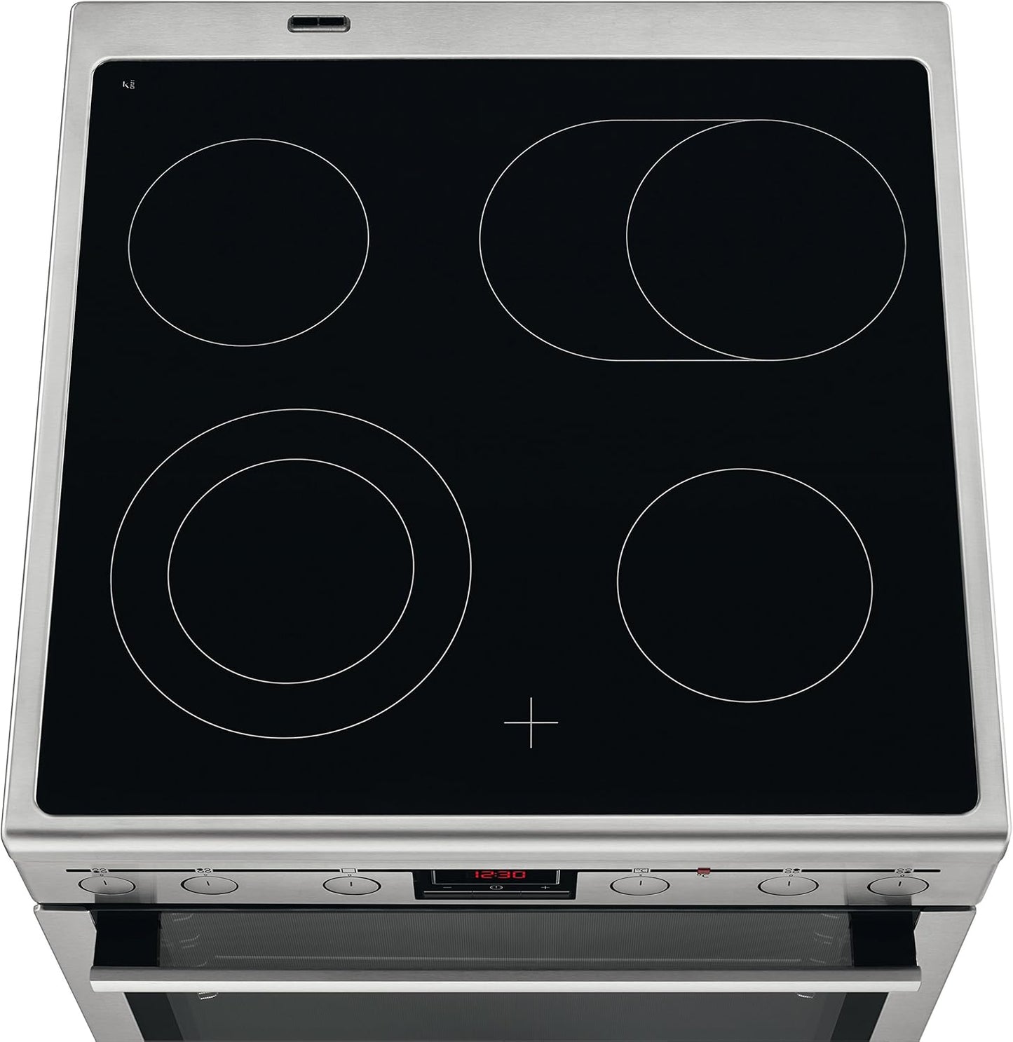 47056VS-MN - Fours Et Cuisinières (Autonome, Electrique, Electrique, Verre-Céramique, Acier Inoxydable, Boutons)