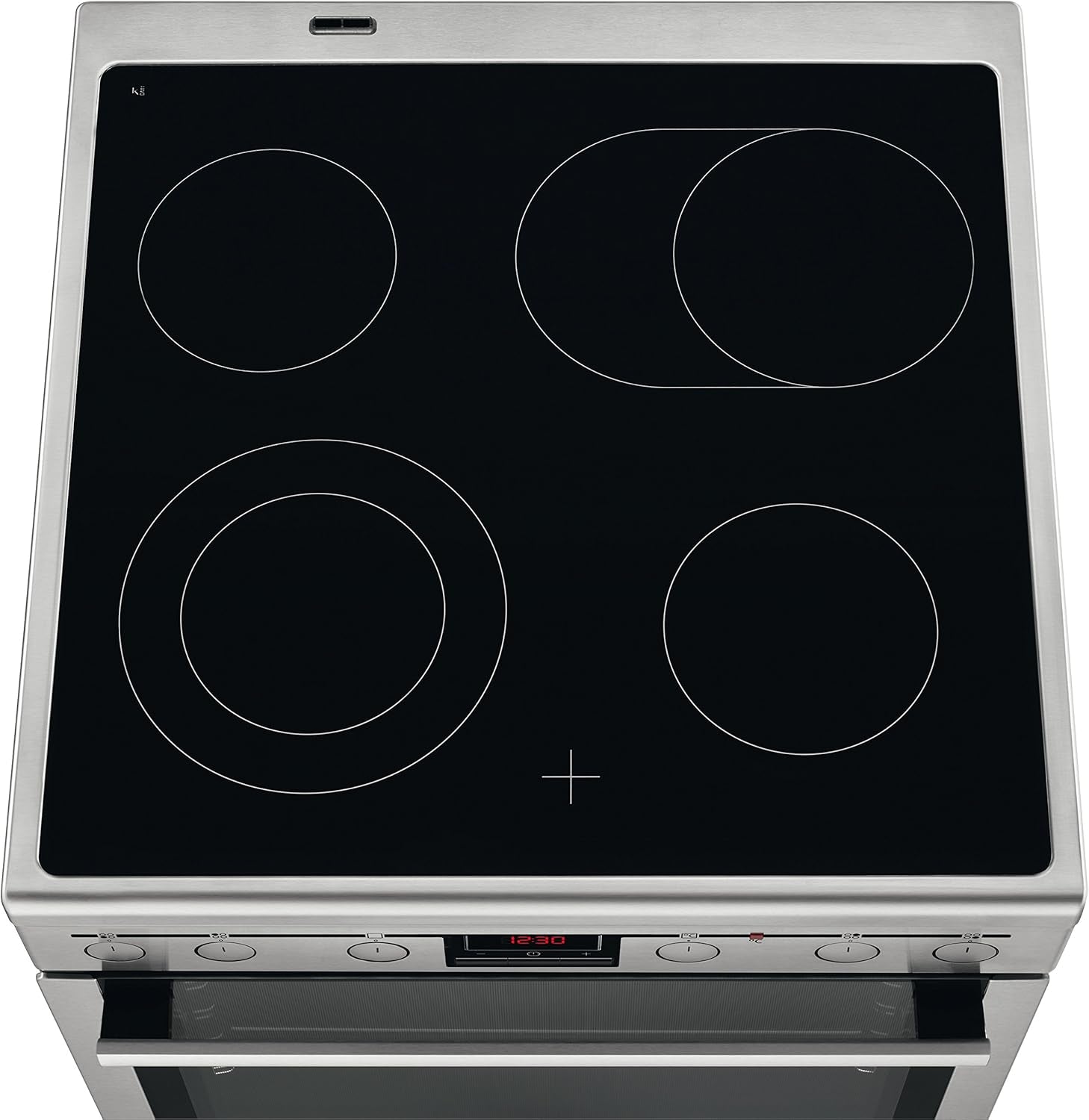 47056VS-MN - Fours Et Cuisinières (Autonome, Electrique, Electrique, Verre-Céramique, Acier Inoxydable, Boutons)
