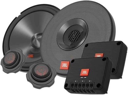 Club 602CTP Système Haut Parleur Voiture À 2 Voies De Harman Kardon - Ensemble D' Enceinte À Composants De 210 Watts, 16 - 17 Cm, Hauts Parleurs D'Aigus Et Filtres