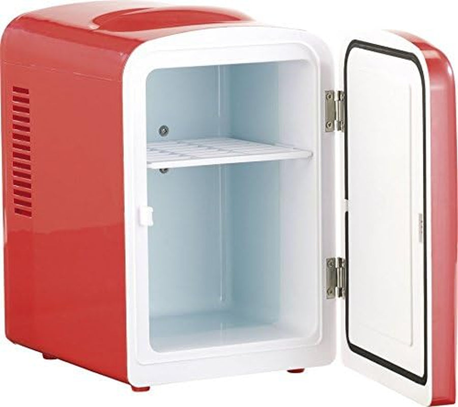 Mini Réfrigérateur 2 En 1 Avec Prise 12/230 V - Rouge [Rosenstein & Söhne]