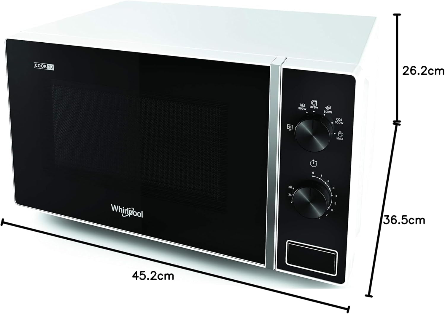Whirlpool MWP 101 Four À Micro-Ondes Blanc