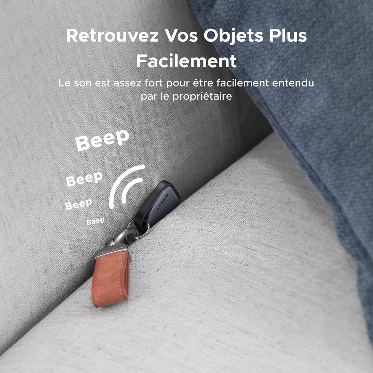 Finetrack Finder Tag Traceur Ios Uniquement Lot De 4 | 2 Ans Batterie, Localisateur D'Objets Bluetooth, Pour Clés Valises Portefeuilles Wallet Bagages Sacs