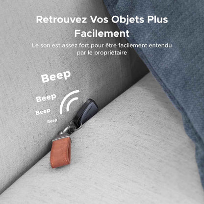 Finetrack Finder Tag Traceur Ios Uniquement Lot De 4 | 2 Ans Batterie, Localisateur D'Objets Bluetooth, Pour Clés Valises Portefeuilles Wallet Bagages Sacs