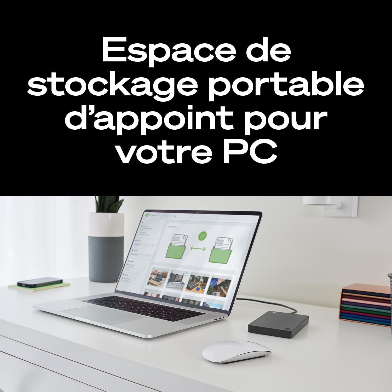 1Todisque Dur Portable | USB 3.0 (STGX1000400) | Stockage HDD Quotidien. Sauvegarde Plug-And-Play. Windows & Macos. Essai Adobe CC. Garantie 2 Ans + Rescue