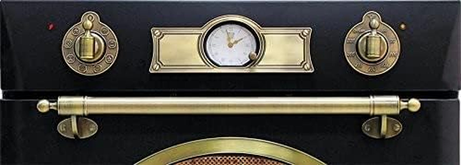 Kaiser Empire EG 6345 Em Four À Gaz Encastrable 60 Cm Autark / 67L / Cuisinière À Gaz Encastrable / Four Encastrable Avec Autonettoyage / Chaleur De Sole / Grill Infrarouge / Tournebroche / Tableau De
