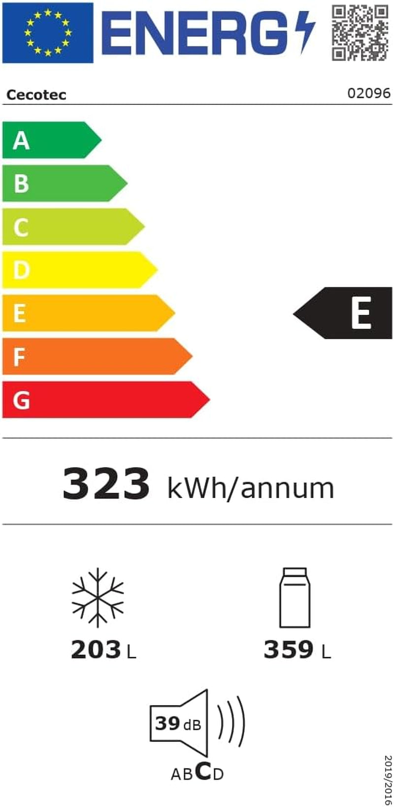 Réfrigérateur Américain Bolero Coolmarket SBS 562 Inox E. Réfrigérateur Inoxydable, 562L, Total No Frost, Inverter Plus, Multi Airflow, Refroidissement Rapide Et Congélation Rapide.