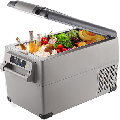 Réfrigérateur Thermique Portable 35 L, Réfrigérateur De Voyage Pour Voiture SH-CF35, Mini Réfrigérateur Pour Voiture, Avec Écran LCD