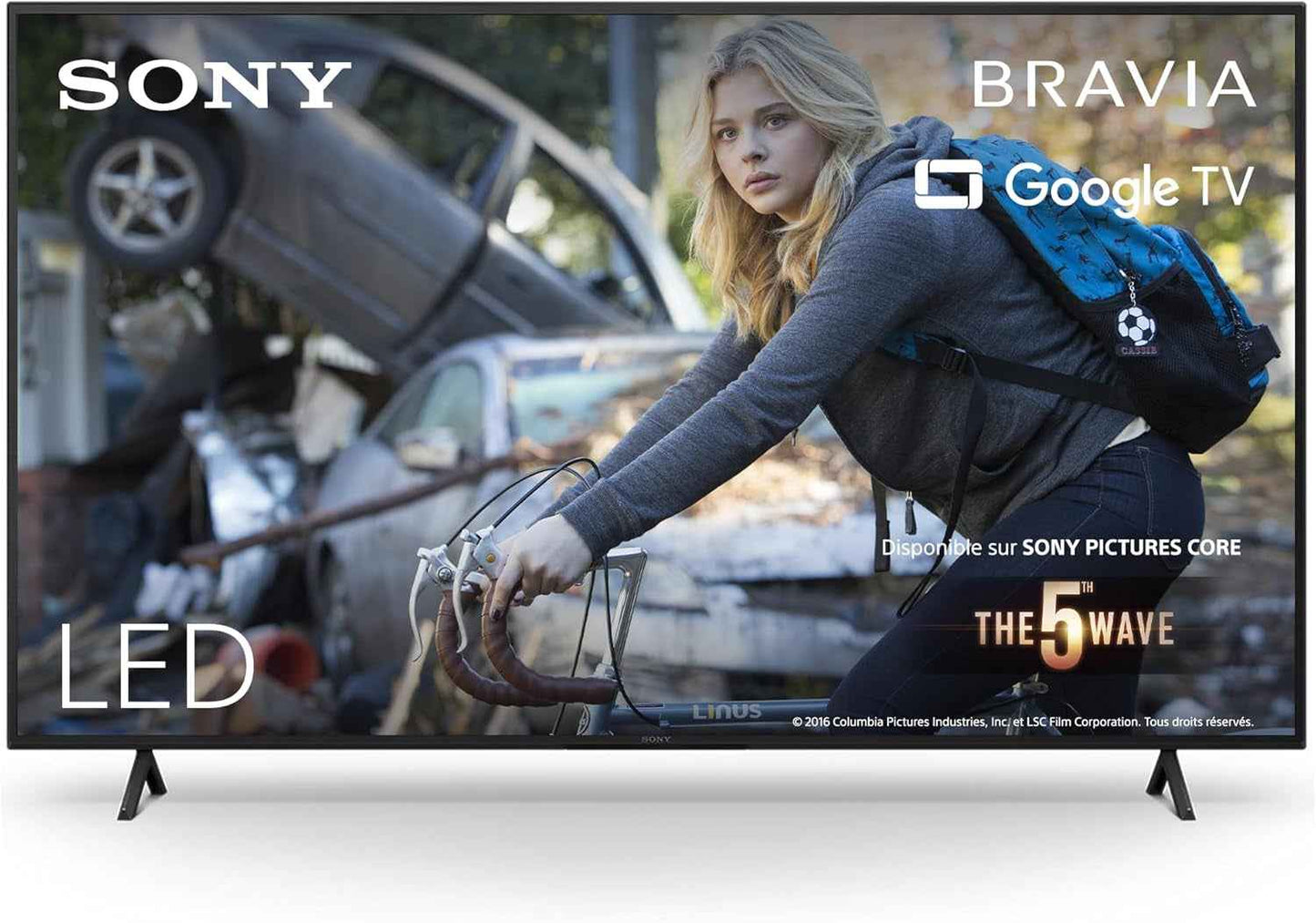 Sony TV Bravia KD-75X75WL : 4K Ultra HD LED | HDR | Google | Pack ECO | BRAVIA Core -Design Signature Sony [Classe Énergétique F]