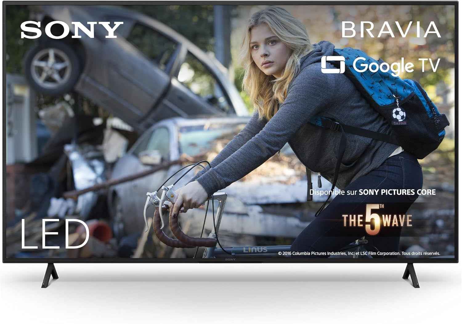 Sony TV Bravia KD-75X75WL : 4K Ultra HD LED | HDR | Google | Pack ECO | BRAVIA Core -Design Signature Sony [Classe Énergétique F]