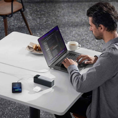 Batterie Externe 737 (Powercore 24 K) De 24000 Mah Avec 3 Ports | Puissance 140W, Écran Numérique, Compatible Avec Iphone 17 Pro Max, Samsung, Macbook, Dell, Airpods Et Plus