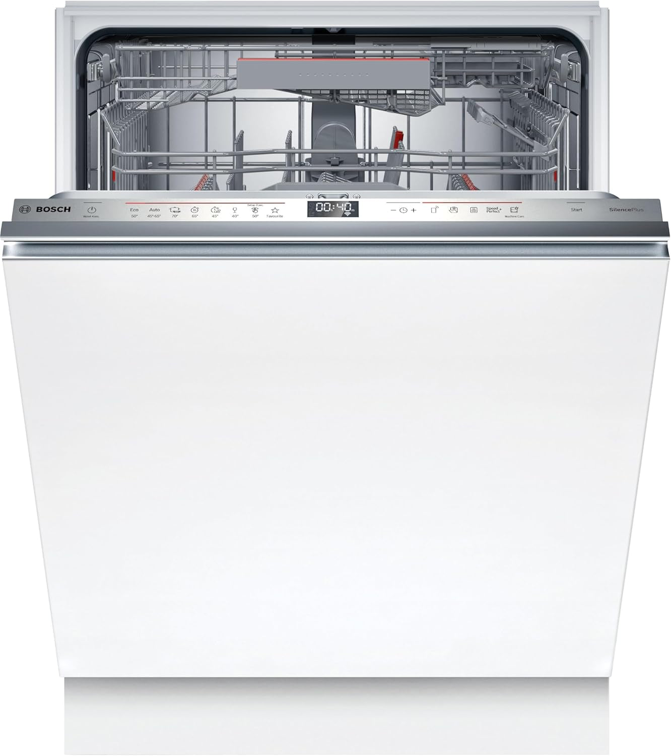 SMV6EDX00E- Série 6- Lave-Vaisselle Tout Intégrable- 60Cm- 13 Couverts- Silence plus 42 Db- Home Connect