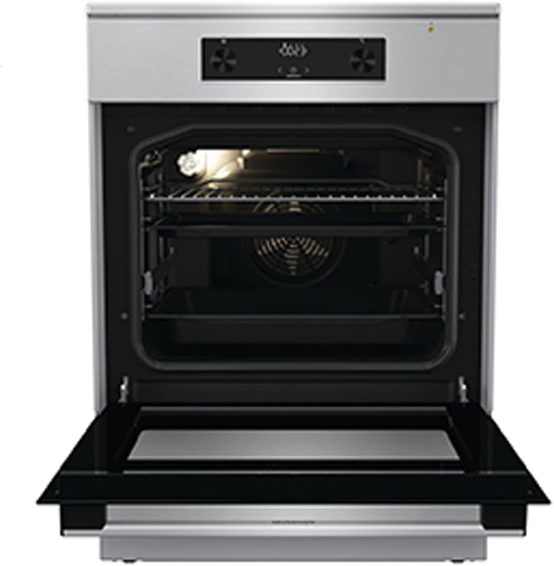 GEIT6C60XPG Cuisinière Électrique Sur Pied Avec Plaque À Induction / 60 Cm / 71 L/Airfry/Sécurité Enfant/Gentleclose/Aquaclean/Bridgezone/Powerboost/Acier Inoxydable