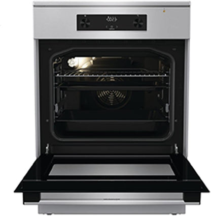 GEIT6C60XPG Cuisinière Électrique Sur Pied Avec Plaque À Induction / 60 Cm / 71 L/Airfry/Sécurité Enfant/Gentleclose/Aquaclean/Bridgezone/Powerboost/Acier Inoxydable