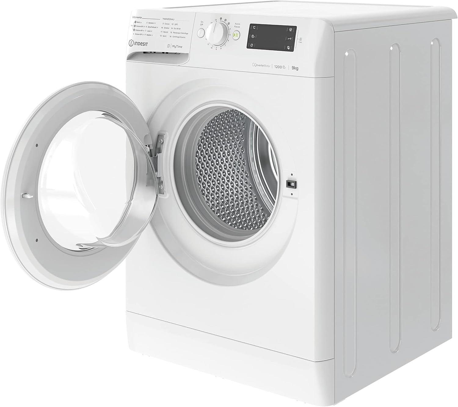 Lavatrice Libère L'Installazione Indesit MTWE 91285 W IT