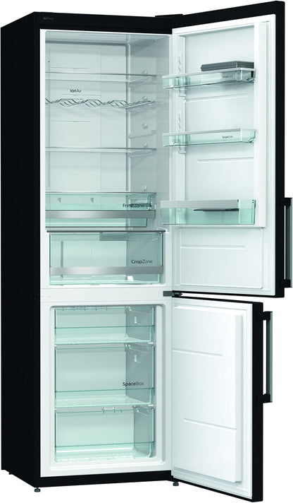 NRK6192MBK Autonome 222L 85L A++ Noir Réfrigérateur-Congélateur - Réfrigérateurs-Congélateurs (Autonome, Bas-Placé, A++, Electrique, Noir, SN-T)