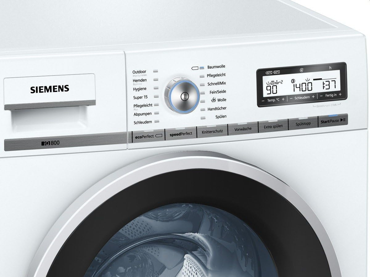 Wm14Y54 a Machine À Laver FL/A + + +/137 Kwh/An/1400 Tr/Min, 8 Kg/10560 L/An/Aqua Stop/Blanc