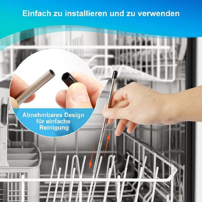 Lot De 8 Supports De Pour Lave-Vaisselle, Porte-Bouteilles Et Porte-Verre En Acier Inoxydable Pour Lave-Vaisselle/Lave-Vaisselle, Bouteilles Universels Pour Lave-Vaisselle
