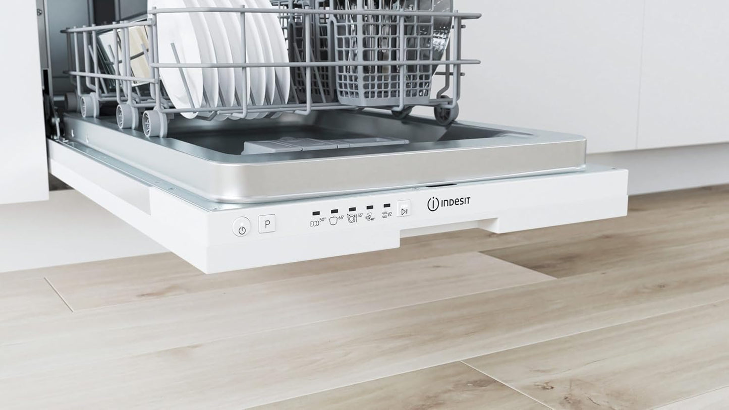 Nouveau Modèle INDESIT DI9E 2B10 Lave-Linge 45 Cm Compartiment Total Sans Panneau 9 Couvertures Classe F
