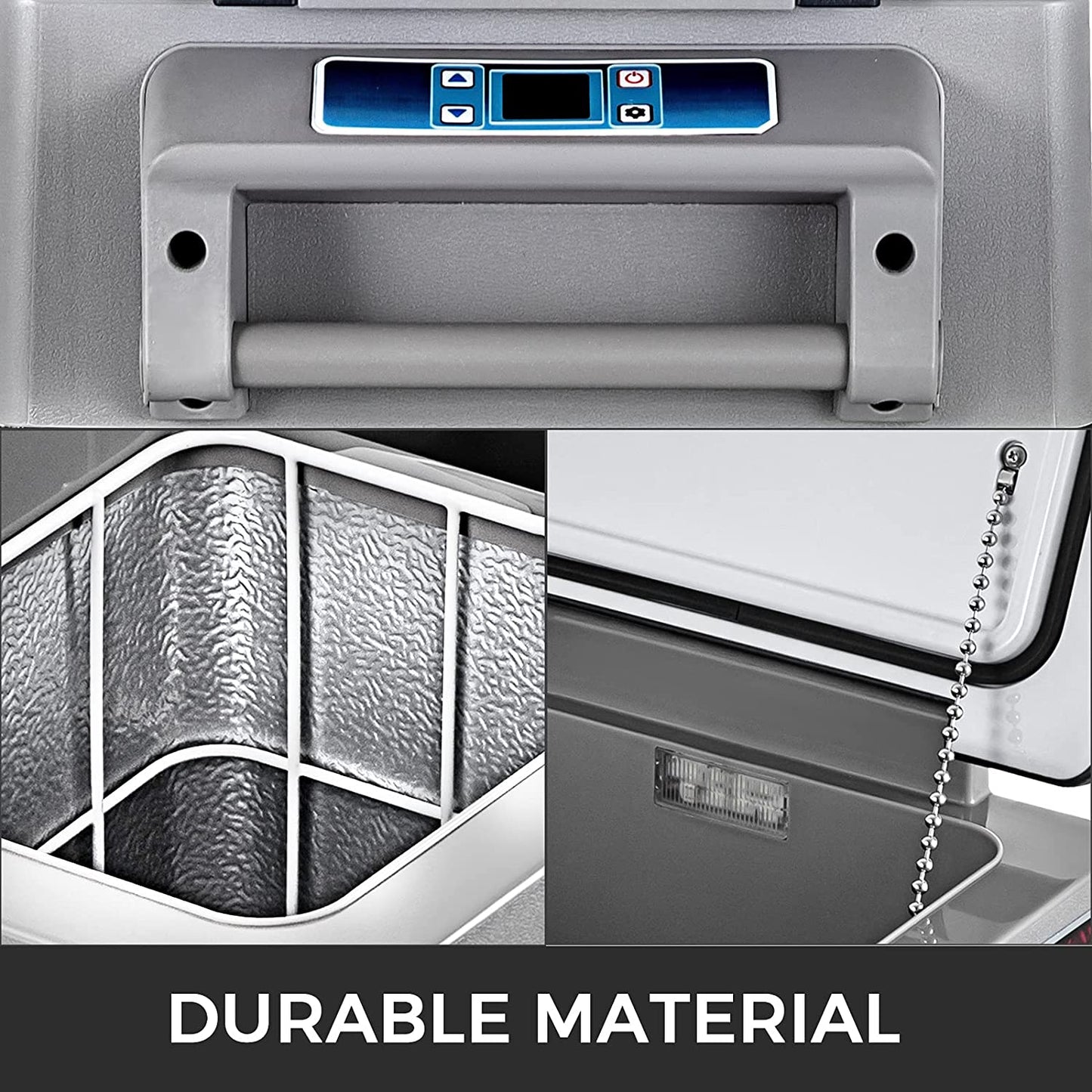 Réfrigérateur Thermique Portable 35 L Pour Voiture Réfrigérateur Portable Électrique De Voyage Pour Voiture Mini Réfrigérateur Pour Voiture Mini Réfrigérateur Pour Boissons Avec LCD
