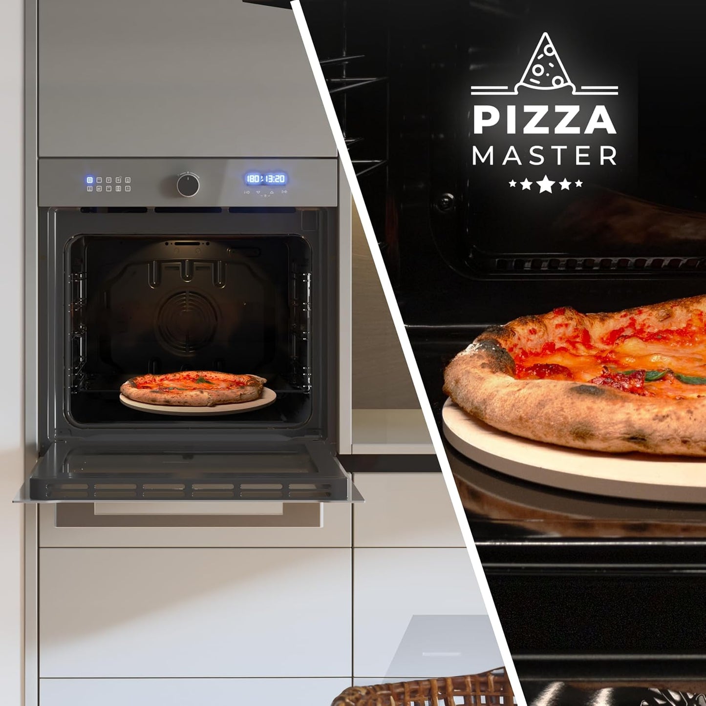 Four Encastrable Multifonction 60 Cm Bolero Hexa AF316000 Glass Grey A. 3400W, 81L, 11 Fonctions Avec Airfryer Master, Pizza Master, Steam Asisst, Steam Easyclean, Cuisson 3D, Décongélation