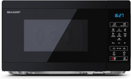 MS02EB 20 Litres Noir - Micro-Ondes 800 W - 11 Niveaux De Puissance - Fonction De Décongélation