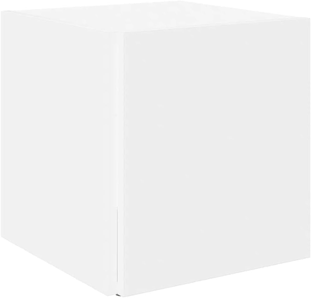 Table D'Appoint Table Basse Table De Canapé Bout De Canapé Armoire D'Angle Salle De Séjour Salon Intérieur Blanc 33X33X34,5 Cm Aggloméré
