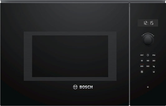 BFL554MB0 - Série 6 - Micro-Ondes Intégrable, 59 X 38 Cm, 25 Litres, Noir