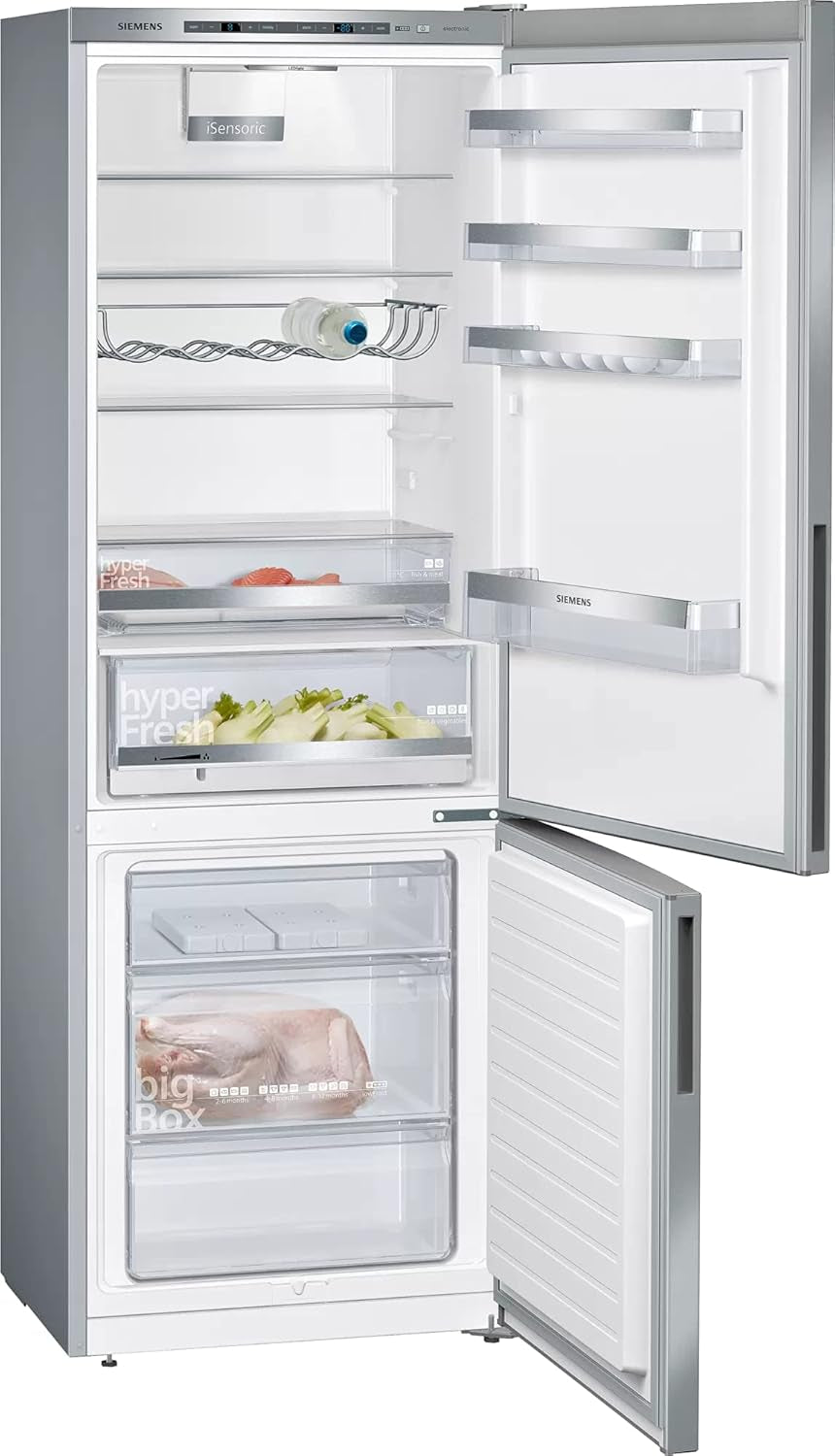 Réfrigérateur Congélateur Bas KG 49 E AI CA IQ500 Inox anti Trace De Doigts