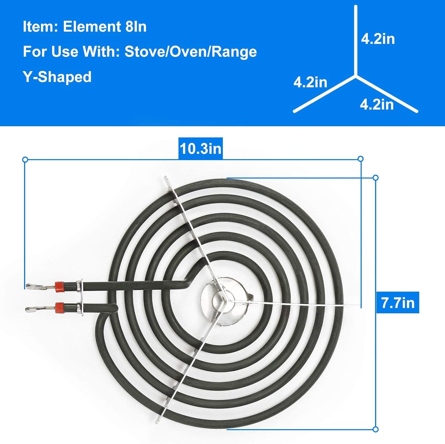 WB30T10074 Élément Chauffant Électrique Pour Brûleur De Surface De 20,3 Cm Pour GE Stove Élément De Surface De Bobine De Four De Rechange CH30T10074 S30T10074 PS243922