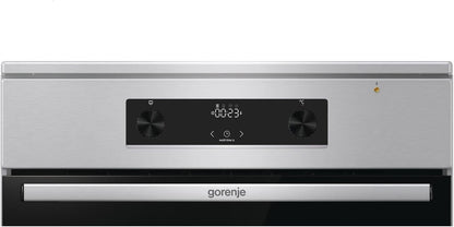 GEIT6C60XPG Cuisinière Électrique Sur Pied Avec Plaque À Induction / 60 Cm / 71 L/Airfry/Sécurité Enfant/Gentleclose/Aquaclean/Bridgezone/Powerboost/Acier Inoxydable