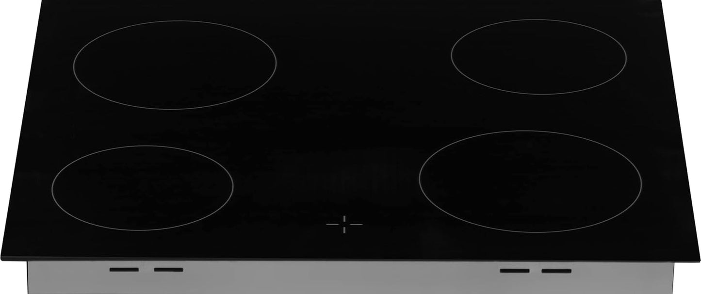 Respekta Set Cuisinière Four Et Plaque De Cuisson/Four Encastrable De 66 L Avec Plaque Vitrocéramique/Classe D'Efficacité Énergétique a / HS2000-33/2 Pièces