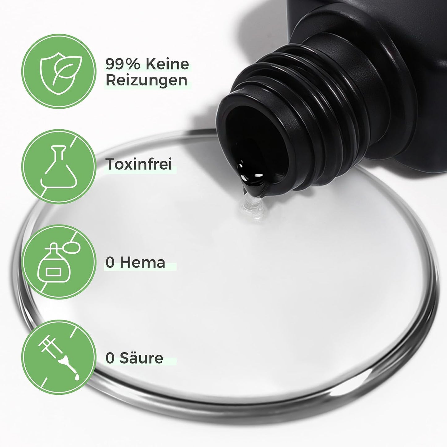 Colle À Ongles Pour Ongles Press on Nails : Séchage Rapide En 10 Secondes, Pas Besoin De Lampe UV, Colle Gel 3 × 5 Ml, Super Forte Pour Faux Ongles, Faux Ongles Et Ongles En Acrylique