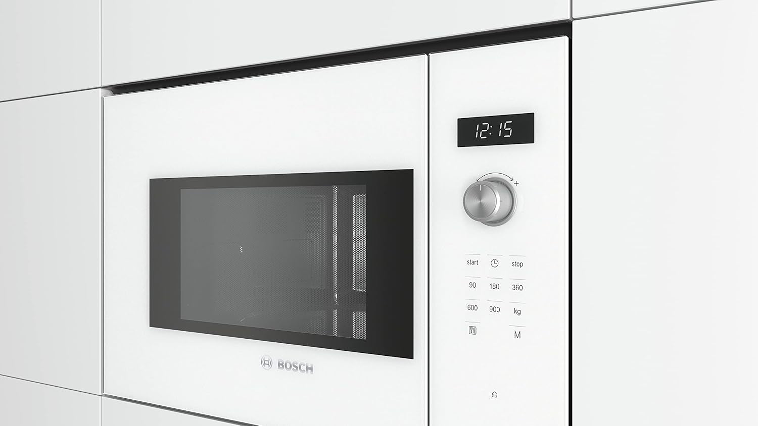 BFL554MW0 Série 6 - Micro-Ondes Intégrable - 59 X 38 Cm - 25 Litres - Blanc