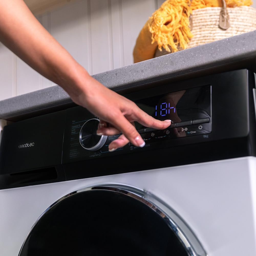 Lave Linge Bolero Dresscode 10500 Inverter a Essential; Capacité 10 Kg, 1950W, 1400 Rpm, Inverter plus Motor, Low Power Consumption, 16 Programmes, Steam Wash, Delay Start, White