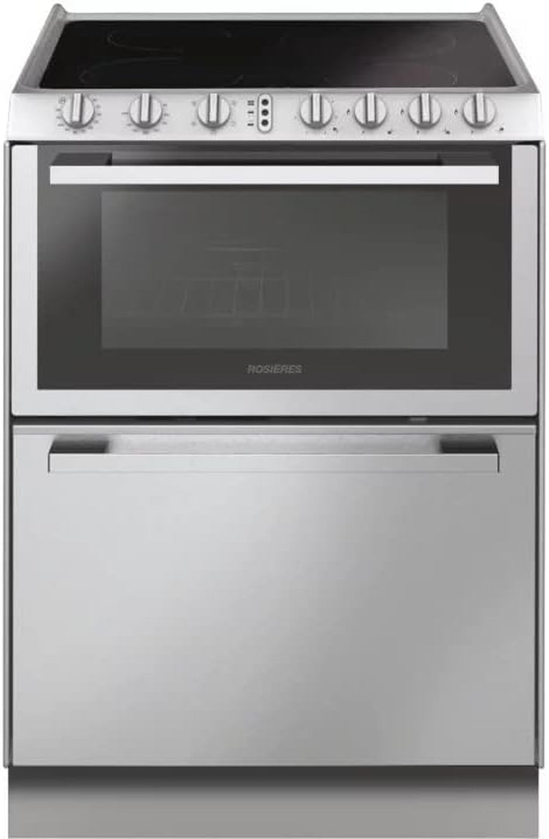 CUIS/LV TRIO VITRO ROSIERES TRV60NOIN/1